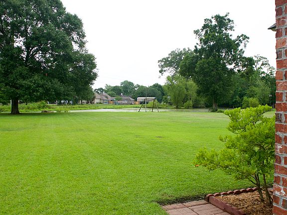 Large Back Yard with Lake