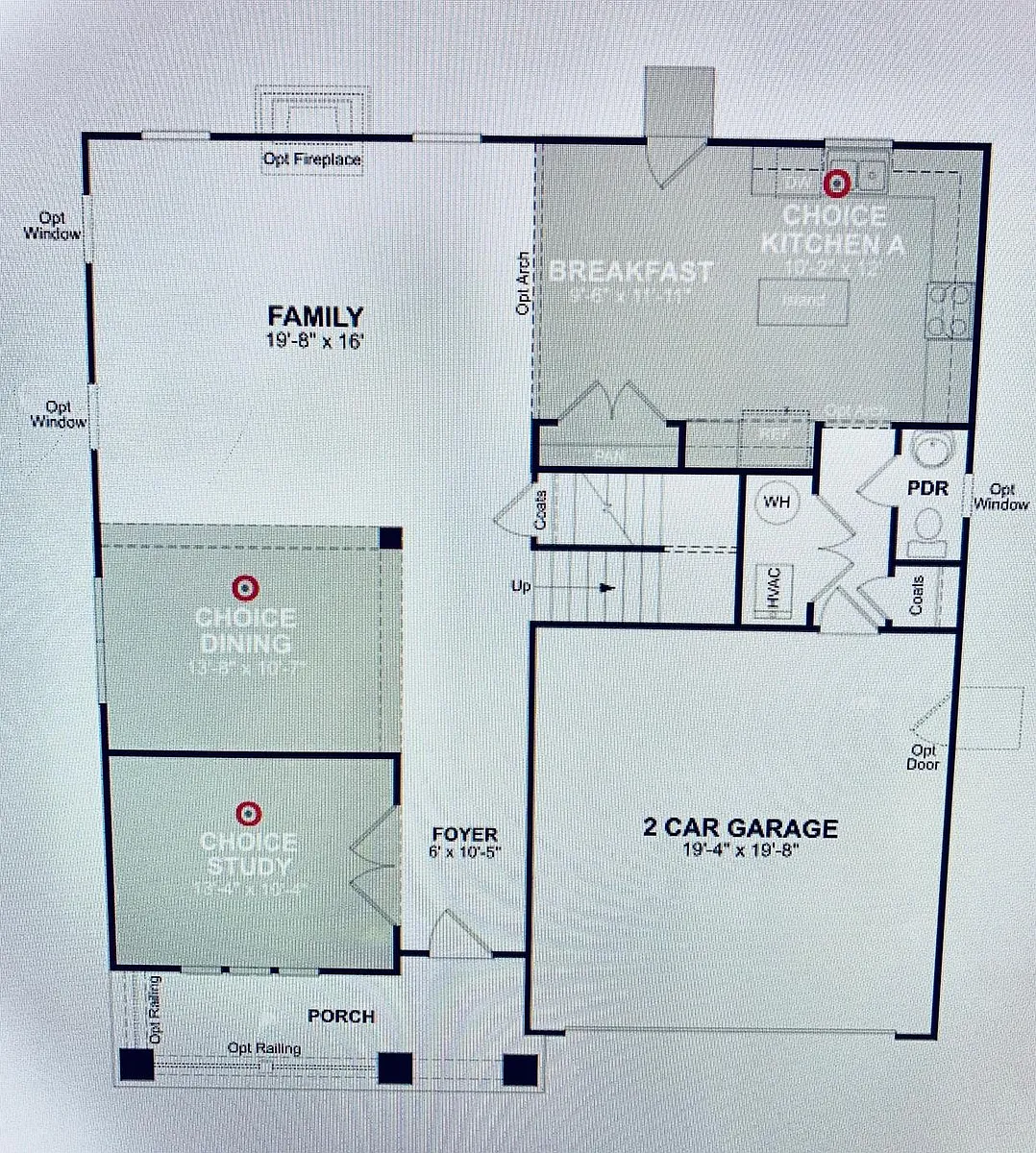 First Floor - 2472 Creekland Dr