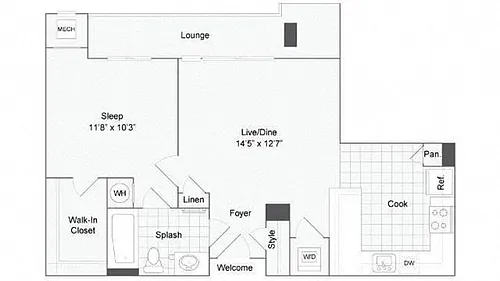 Floor plan Ansonia