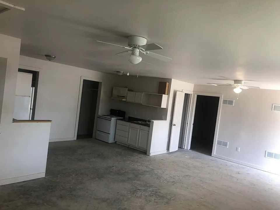 Living Room with Open Kitchen
