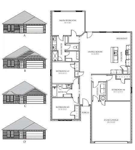 Floor plan 1693