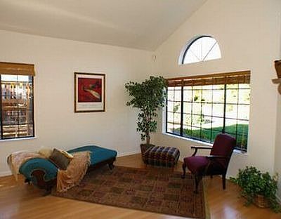 Formal Living Room w/ Laminate Flooring