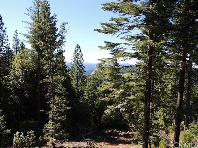View from cabin looking over the Middlefork Canyon of the Feather River at Bald Rock Dome