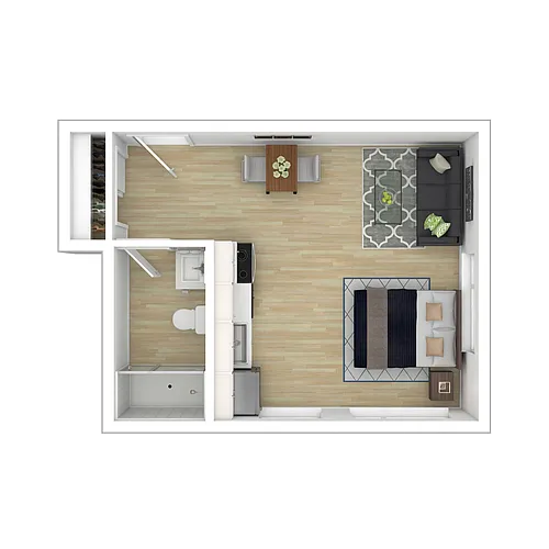 Floor plan 505
