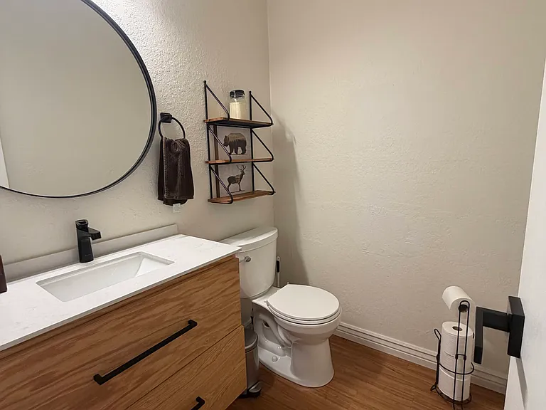 Main Level - half bath