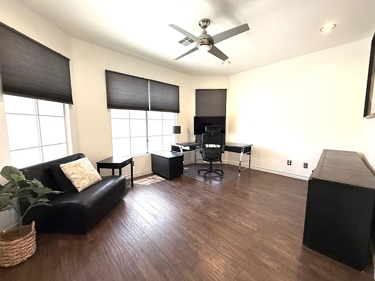 downstairs office space or optional bedroom