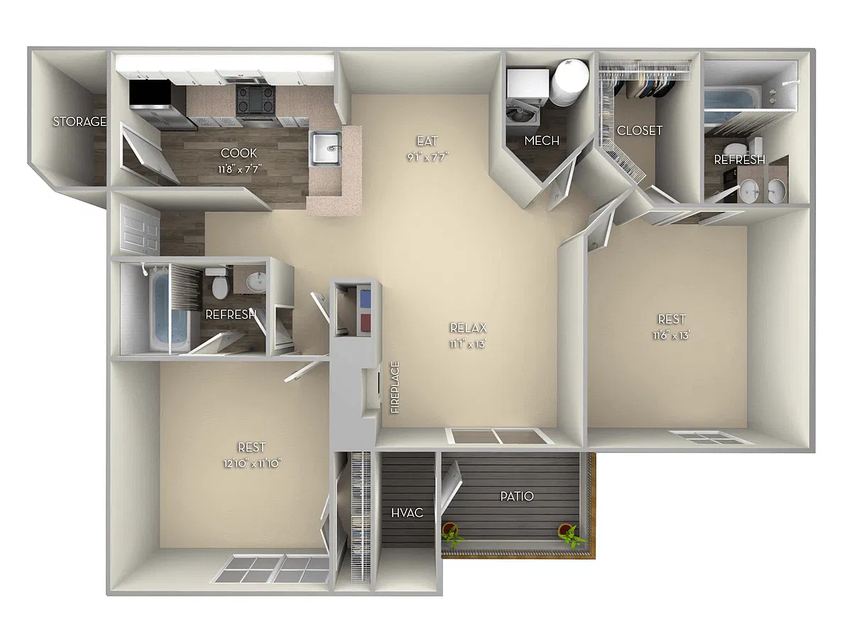Floor plan The Asten