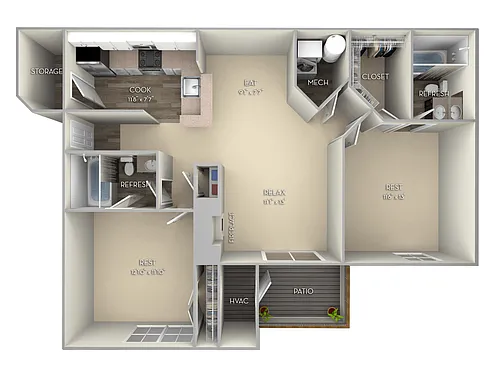 Floor plan The Asten