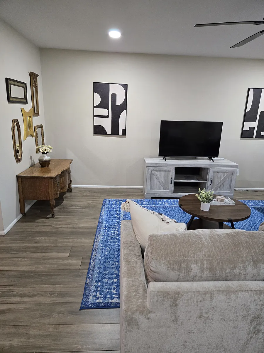 Living Room with Smart TV - 11029 W Caron Dr
