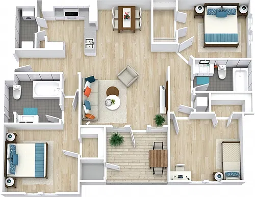 Floor plan Cinder