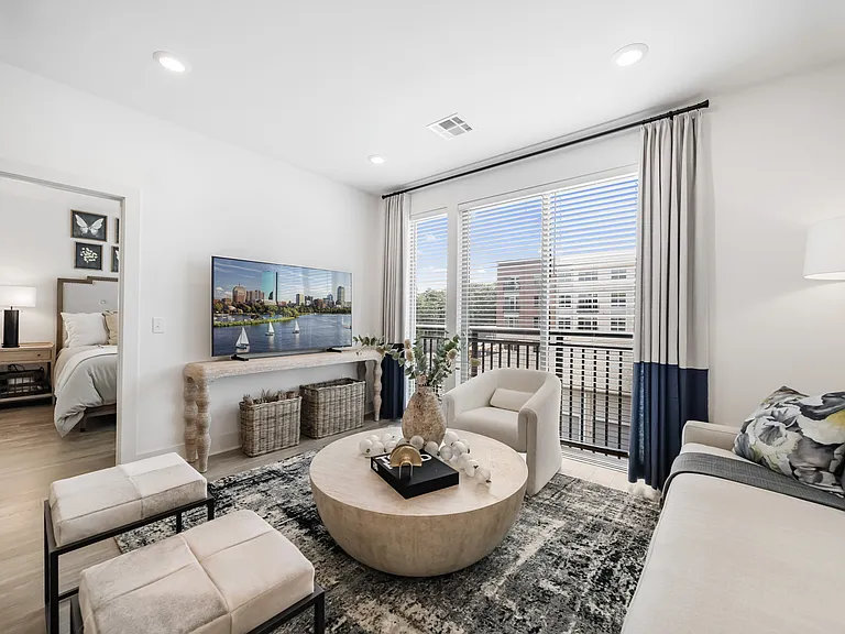 Open layouts featuring oversized windows to maximize natural light