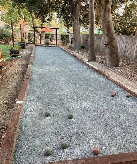 Bocci Ball court
