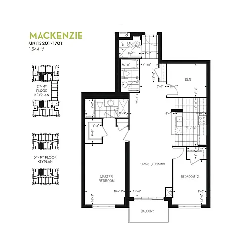 Floor plan McKenzie