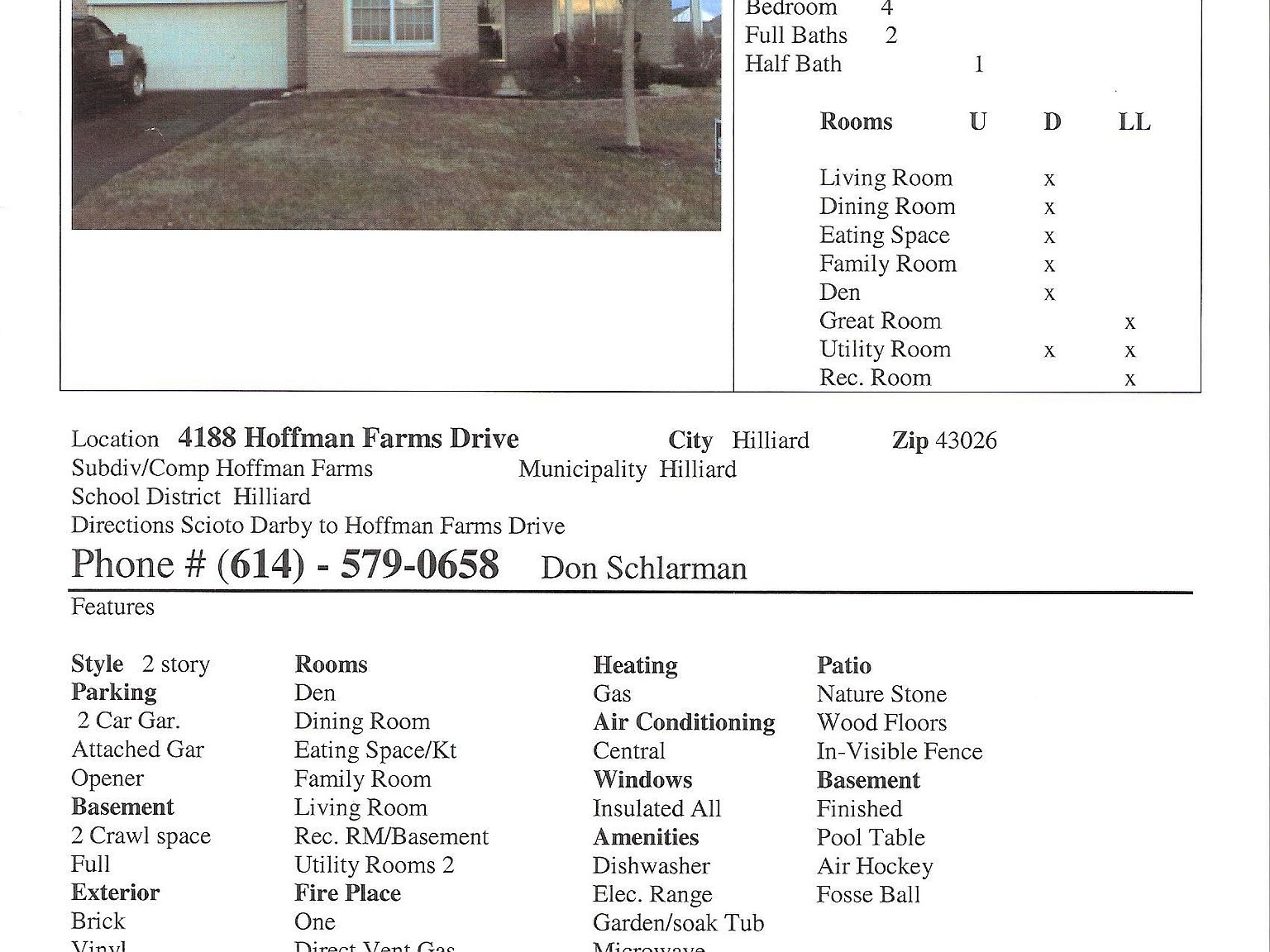 4188 Hoffman Farms Dr, Hilliard, OH 43026 Zillow