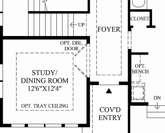 Stairs to Optional Finished Loft