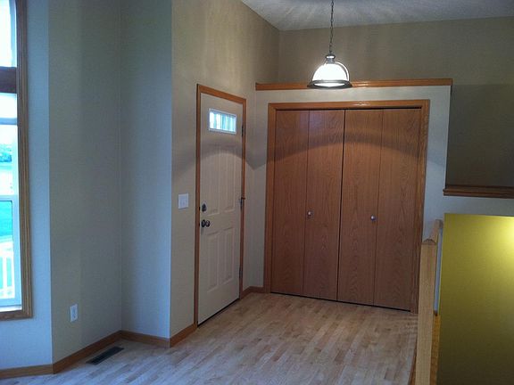 Entry has large closet