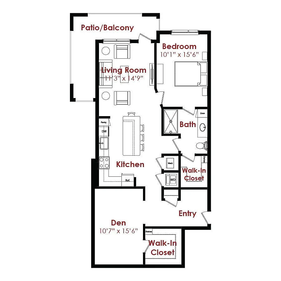 Floor plan A10
