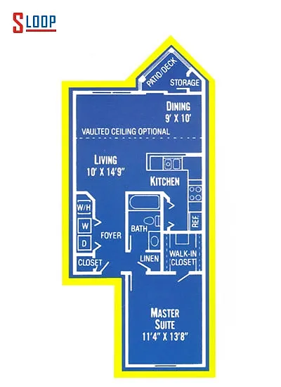 Floor plan Sloop
