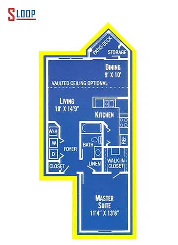 Floor plan Sloop