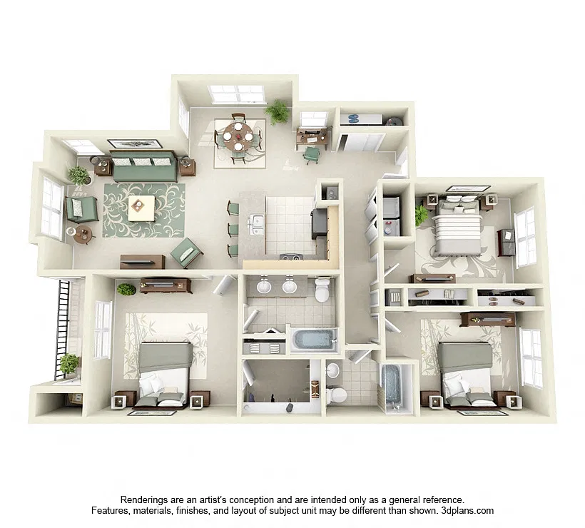 Floor plan C1