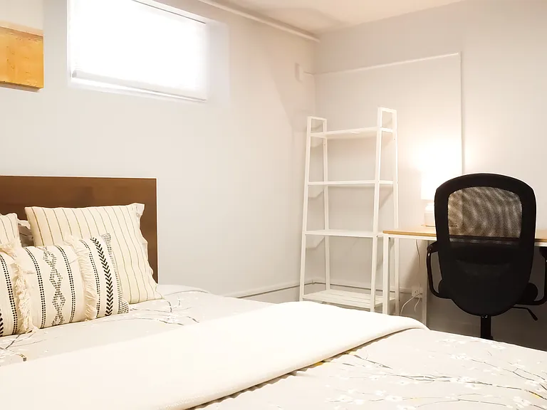 5th Bedroom: with an Office and White Board