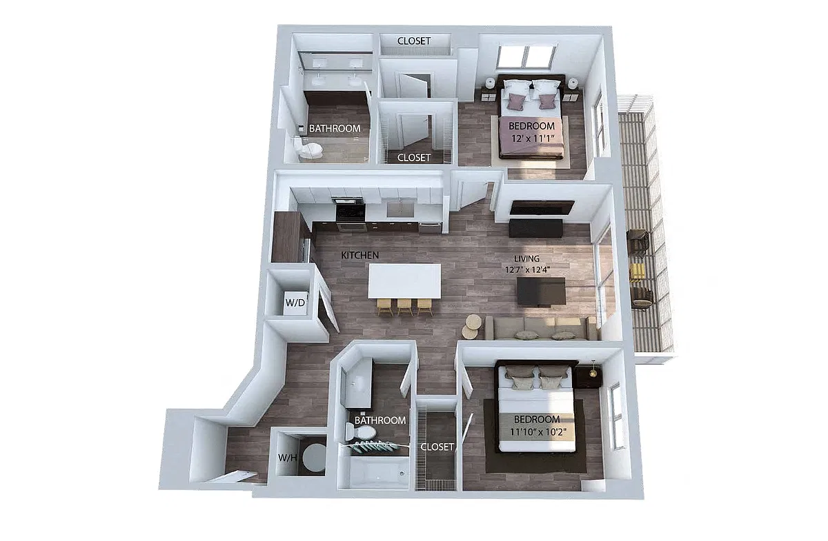 Floor plan B4