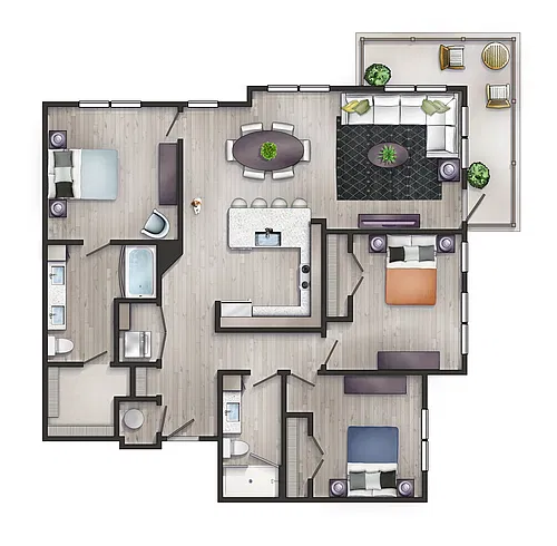 Floor plan C2