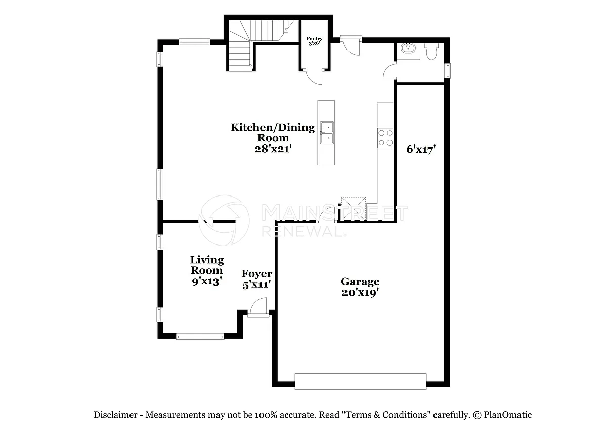 Floor Plan - 5512 W Darrow Dr