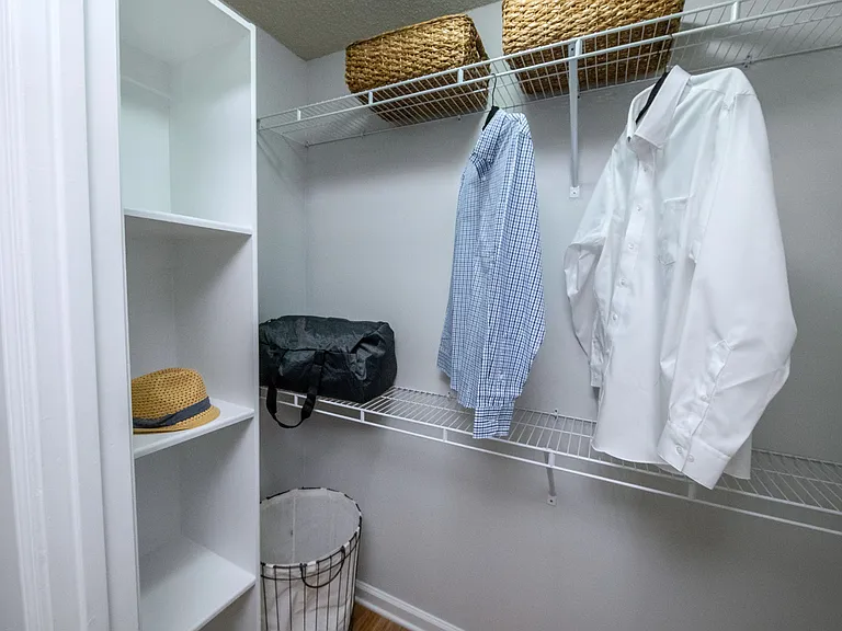All master bedrooms are equipped with deluxe walk-in closets for maximum storage of all your wardrobe essentials.
