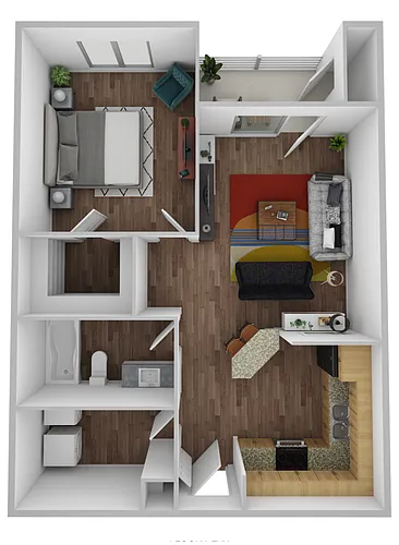 Floor plan A - Aubern
