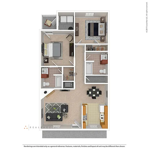 Floor plan The Bleu