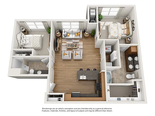 Floor plan The Lady