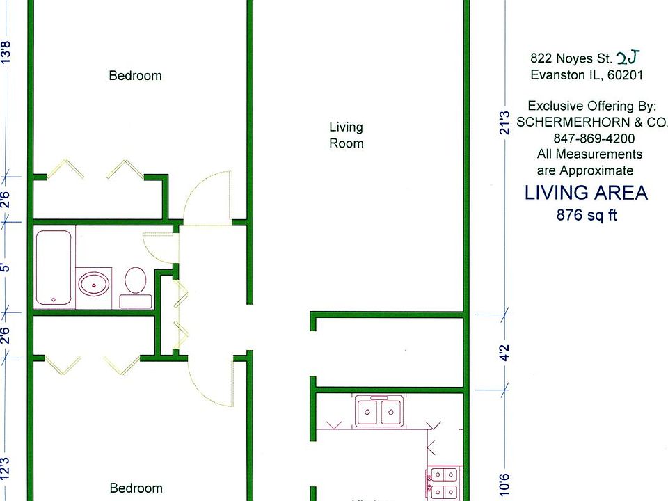 2nd image of 822 Noyes St APT 2I