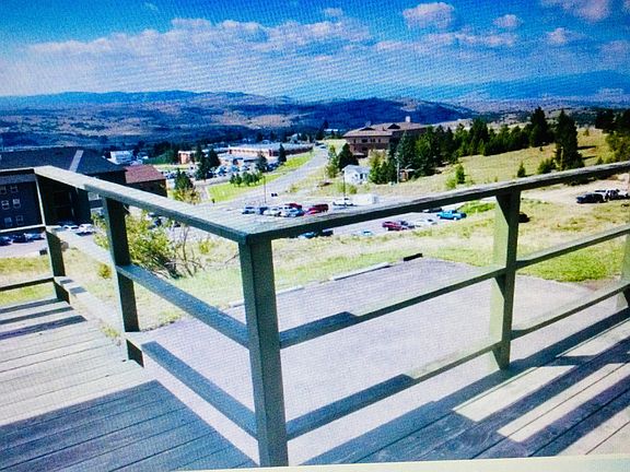 Deck View with Montana Technological University to south.