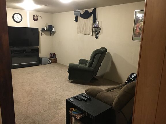 Basement rec room