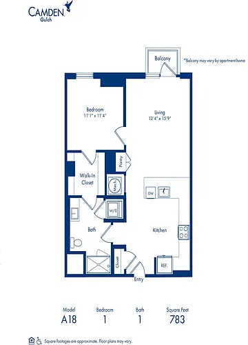 Floor plan A18