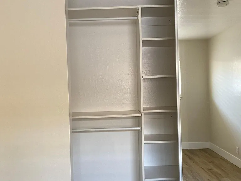 Extra sized closets