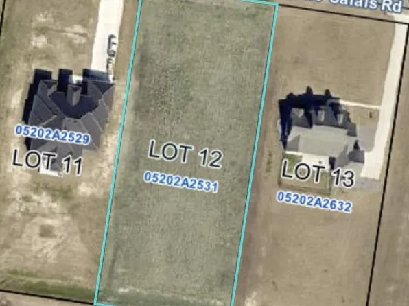 LOT 12 Dermelie Calais Rd, Breaux Bridge, LA 70517