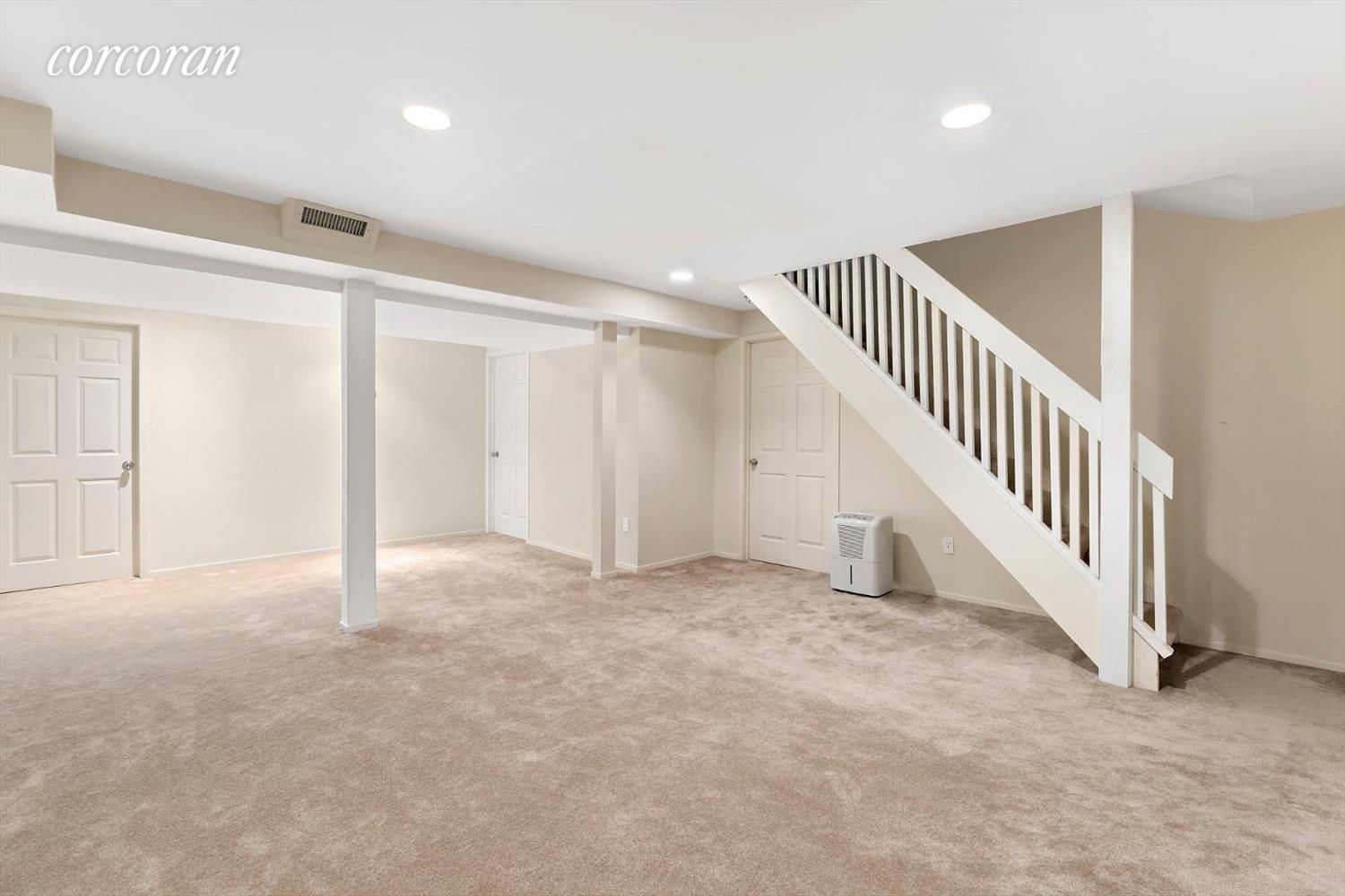  Finished lower level play room.