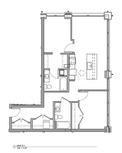 Floor plan D1