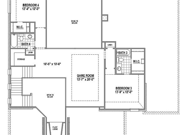 Plan 855 2nd Floor