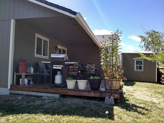 Partially Covered Deck/Shed
