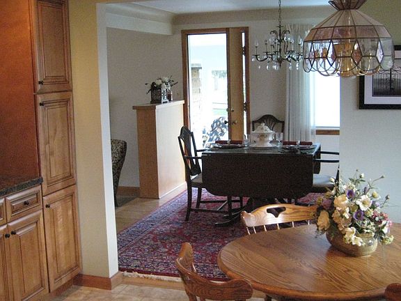 View from Kitchen to Dining Room