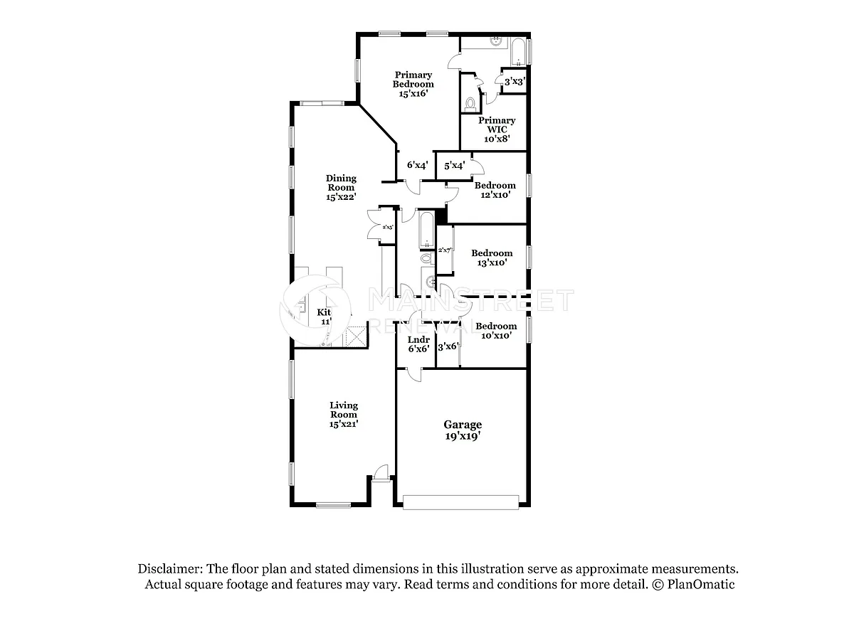 Floor Plan - 2214 S 114th Ln