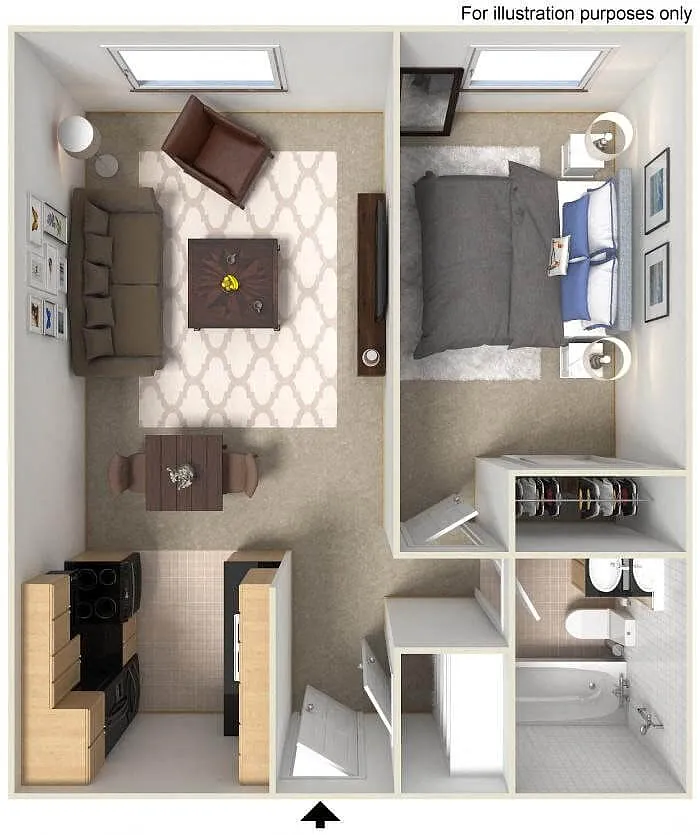 Floor plan Zuni