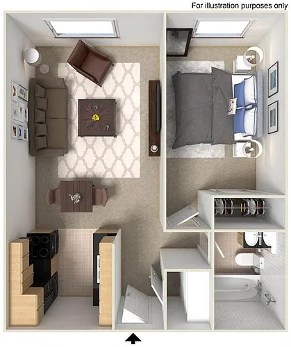 Floor plan Zuni