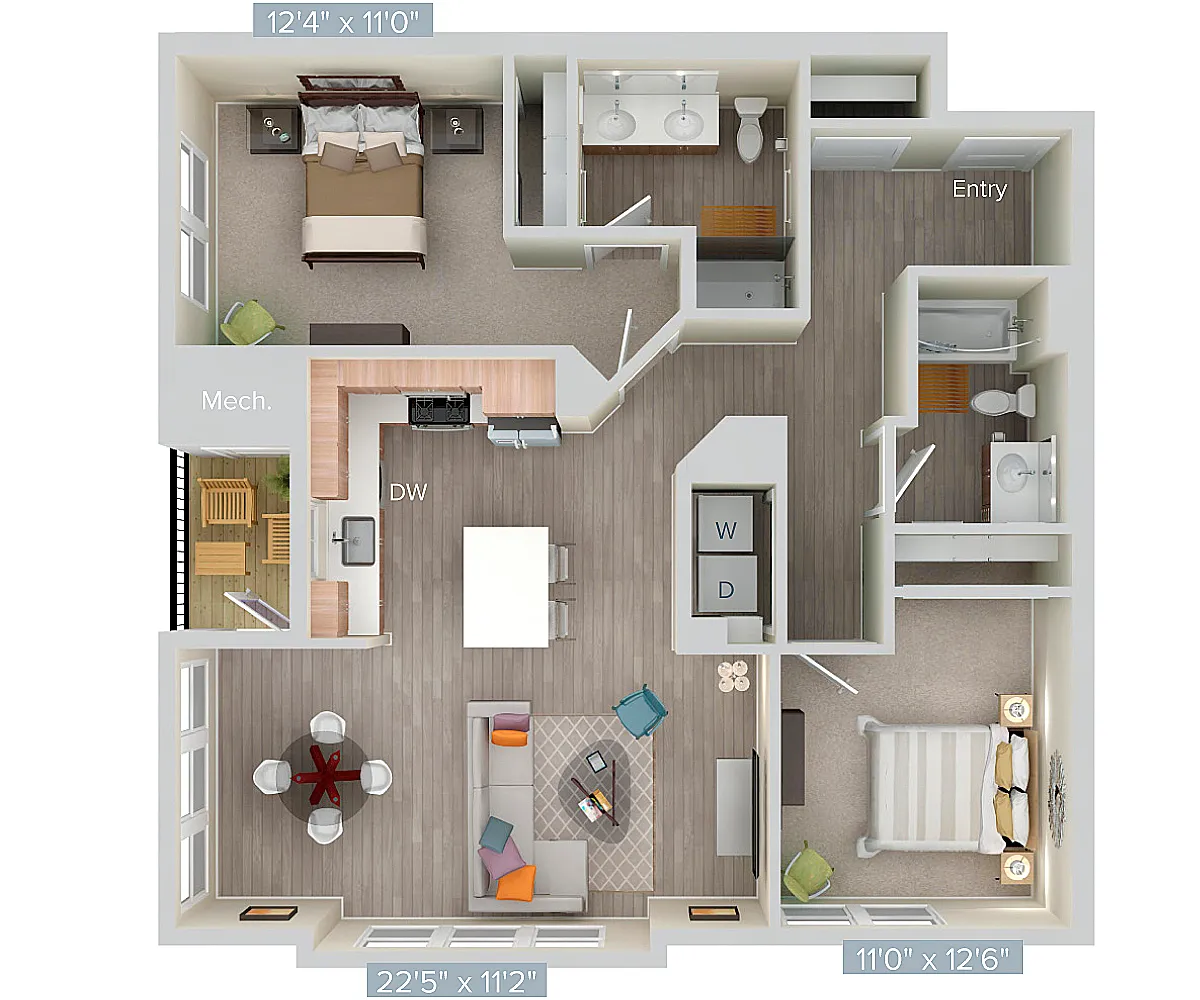 Floor plan B8-sc1x-1152
