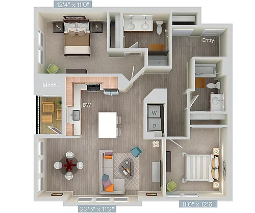 Floor plan B8-sc1x-1152