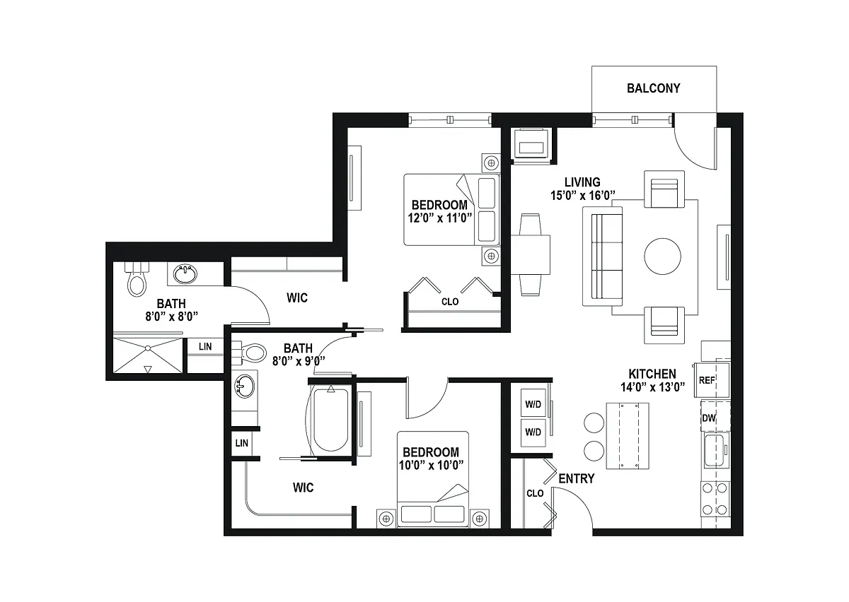 Floor plan CC4