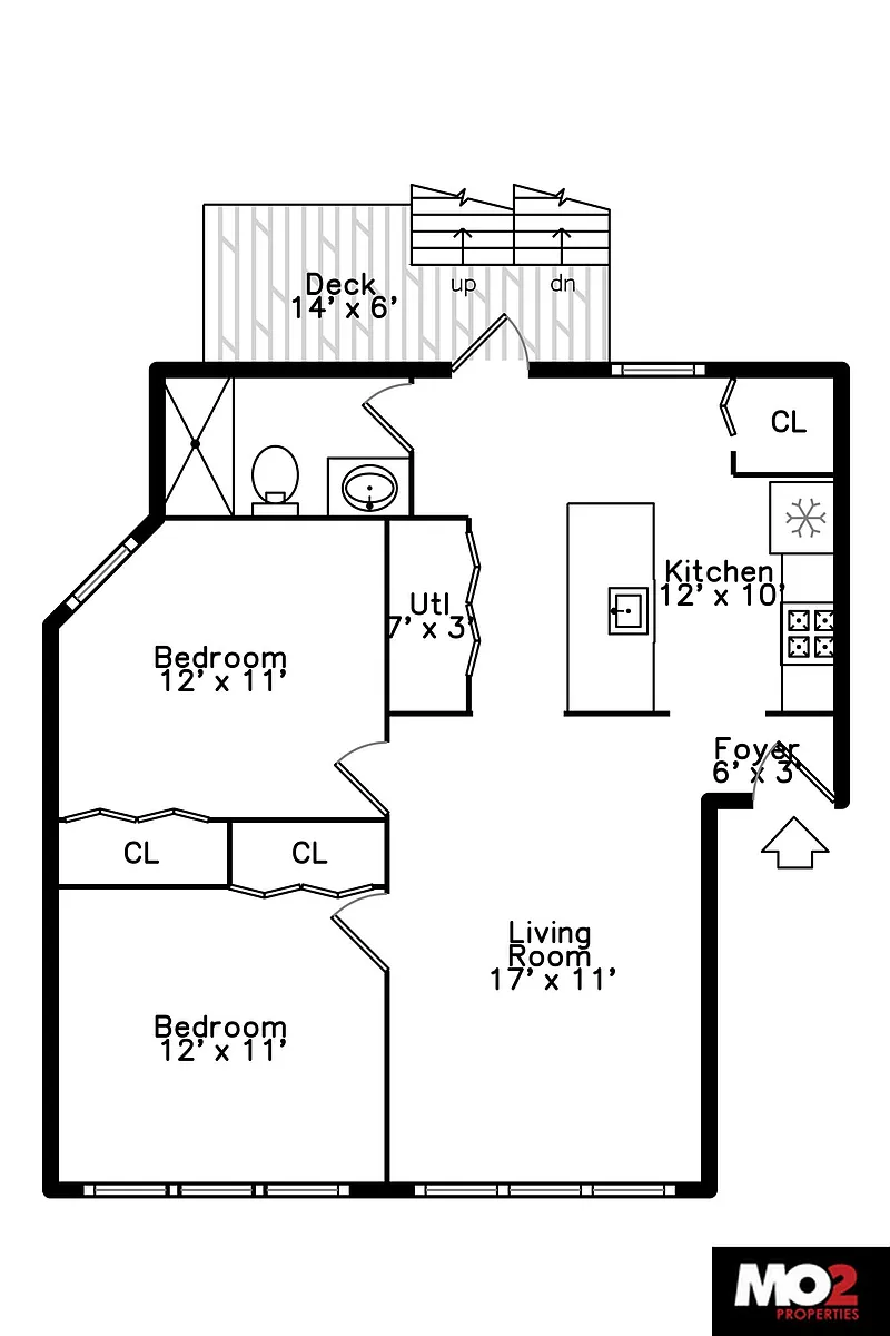 Floor plan 3047 Cortland